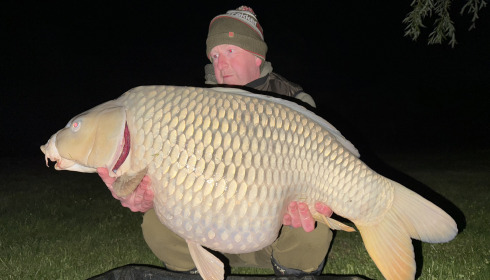 A 37 lb fish from Fullys Lake, Common, May 2025
