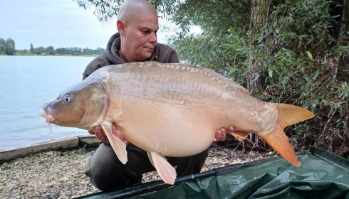 A carp from Fullys Lake, Sep 2024
