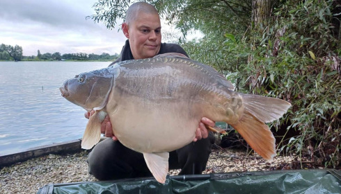 A carp from Fullys Lake, Sep 2024