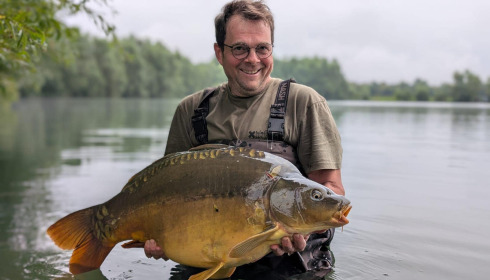 A carp from Fullys Lake, Sep 2024