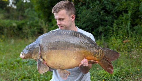 A carp from Fullys Lake, Sep 2024