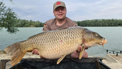 A carp from Fullys Lake, Sep 2023
