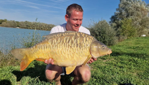 A carp from Fullys Lake, Oct 2023
