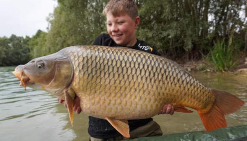 A carp from Fullys Lake, Sep 2023