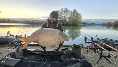 A carp from Fullys Lake, Nov 2024