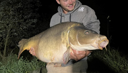 A carp from Fullys Lake, Sep 2023