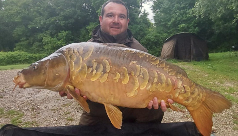 A carp from Fullys Lake, Jun 2025