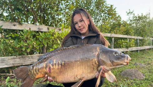 A carp from Golden Carp Lake, Jul 2024