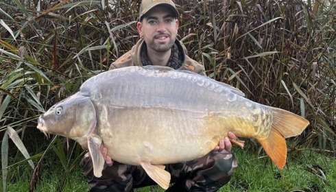 A carp from Golden Carp Lake, Oct 2024