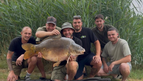 A carp from Golden Carp Lake, Jul 2025