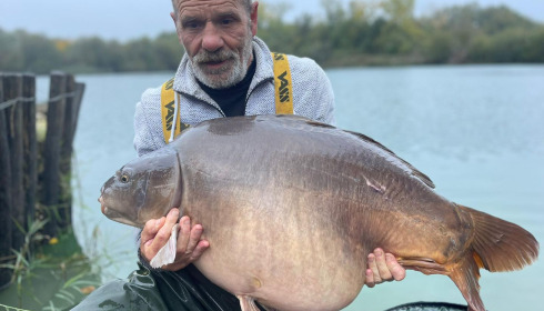 A carp from Golden Carp Lake, Oct 2025