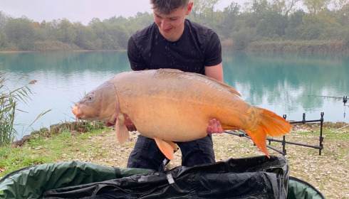 A fish from Golden Carp Lake, Oct 2023