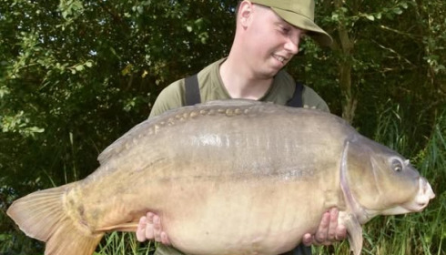 A carp from Golden Carp Lake, Aug 2024
