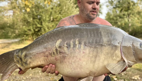 A carp from Golden Carp Lake, Aug 2025