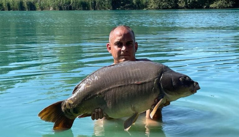 A carp from Golden Carp Lake, Aug 2023