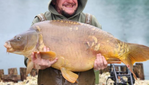 A carp from Golden Carp Lake, Oct 2025