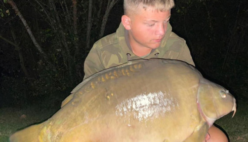 A carp from Golden Carp Lake, Aug 2023
