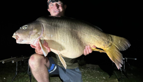 A 47 lb 8 oz fish from Golden Carp Lake, Mirror Carp, Aug 2024