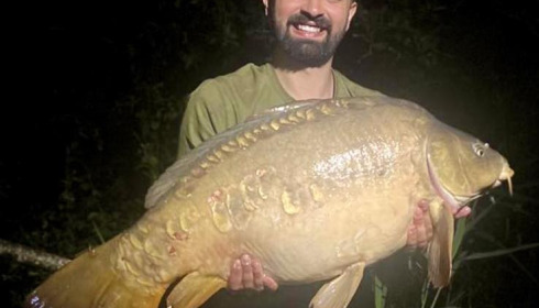 A carp from Golden Carp Lake, Aug 2024