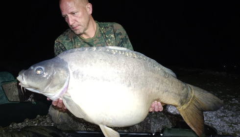 A 49 lb 6 oz fish from Golden Carp Lake, Apr 2025