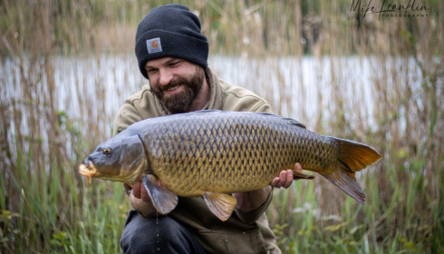 A 26 lb carp from Golden Carp Lake, Apr 2024