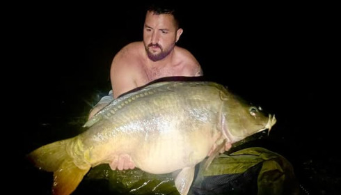 A carp from Golden Carp Lake, Jul 2024