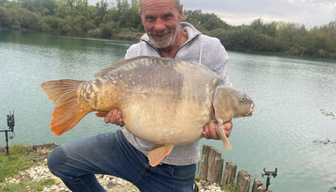 A carp from Golden Carp Lake, Oct 2025