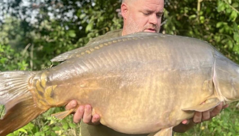 A carp from Golden Carp Lake, Aug 2025