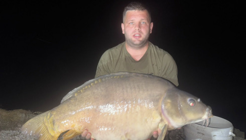 A 50 lb carp from Golden Carp Lake, William Steers, Aug 2025