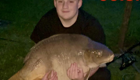 A carp from Golden Carp Lake, Apr 2024