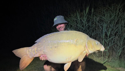 A carp from Golden Carp Lake, Jul 2025