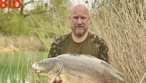 A carp from Golden Carp Lake, Apr 2024