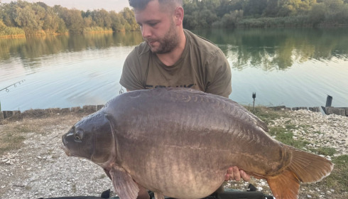 A 63 lb 6 oz carp from Golden Carp Lake, William Steers, Aug 2025