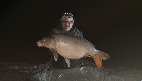 A 36 lb fish from Grandes Cimes, Oct 2025