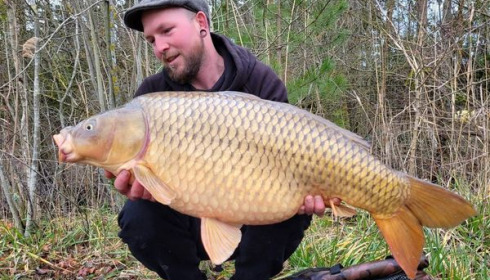 A carp from Grandes Cimes, Jan 2023