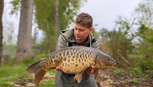 A carp from Grandes Cimes, Jan 2023