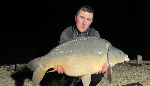 A carp from Grandes Cimes, Jan 2023