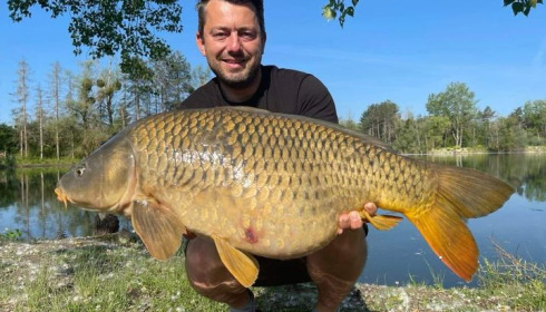 A carp from Grandes Cimes, Jan 2022