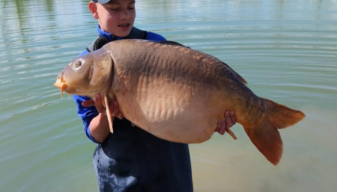 A carp from Grandes Cimes, Jan 2023