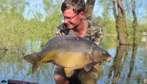 A carp from Grandes Cimes, Jan 2024