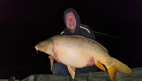 A carp from Grandes Cimes, Jan 2023