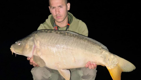 A carp from Grandes Cimes, Jan 2022