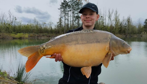 A carp from Grandes Cimes, Jan 2023