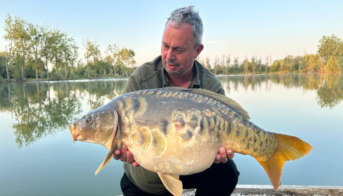 A carp from Grandes Cimes, Jan 2023