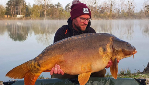 A carp from Grandes Cimes, Jan 2023