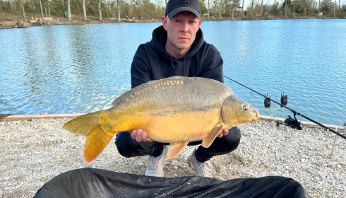 A carp from Grandes Cimes, Jan 2023