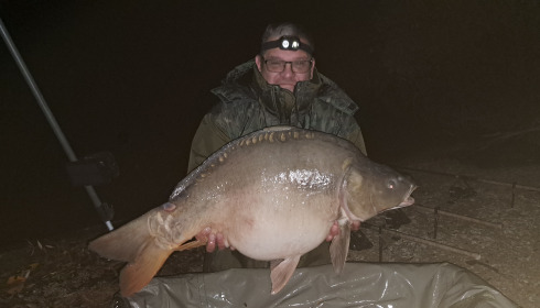 A 43 lb 8 oz fish from Grandes Cimes, Mirror, Oct 2025