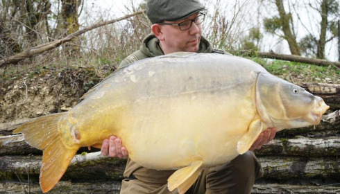 A carp from Grandes Cimes, Jan 2024