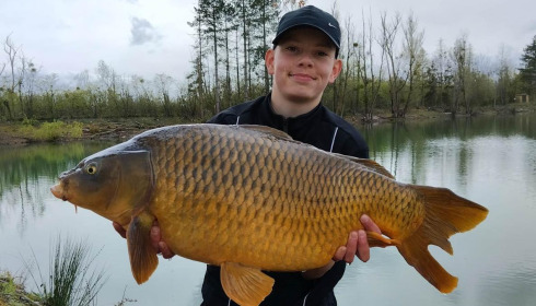A carp from Grandes Cimes, Jan 2023