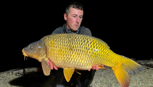 A carp from Grandes Cimes, Jan 2023
